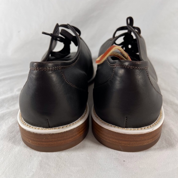 LOUIS VUITTON Brown Leather Lace Up Classic Oxfords Made in Italy 10 11US - Picture 15 of 17